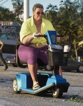 Mobility Scooter (Pride Maxima 3) - Motorcycles image 1 of 1 in GTA 6
