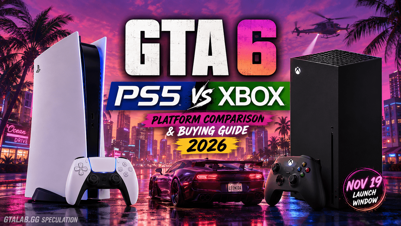 GTA 6 PS5 vs Xbox Series X|S: Comparativa de Plataformas & Guía de Compra (2026)
