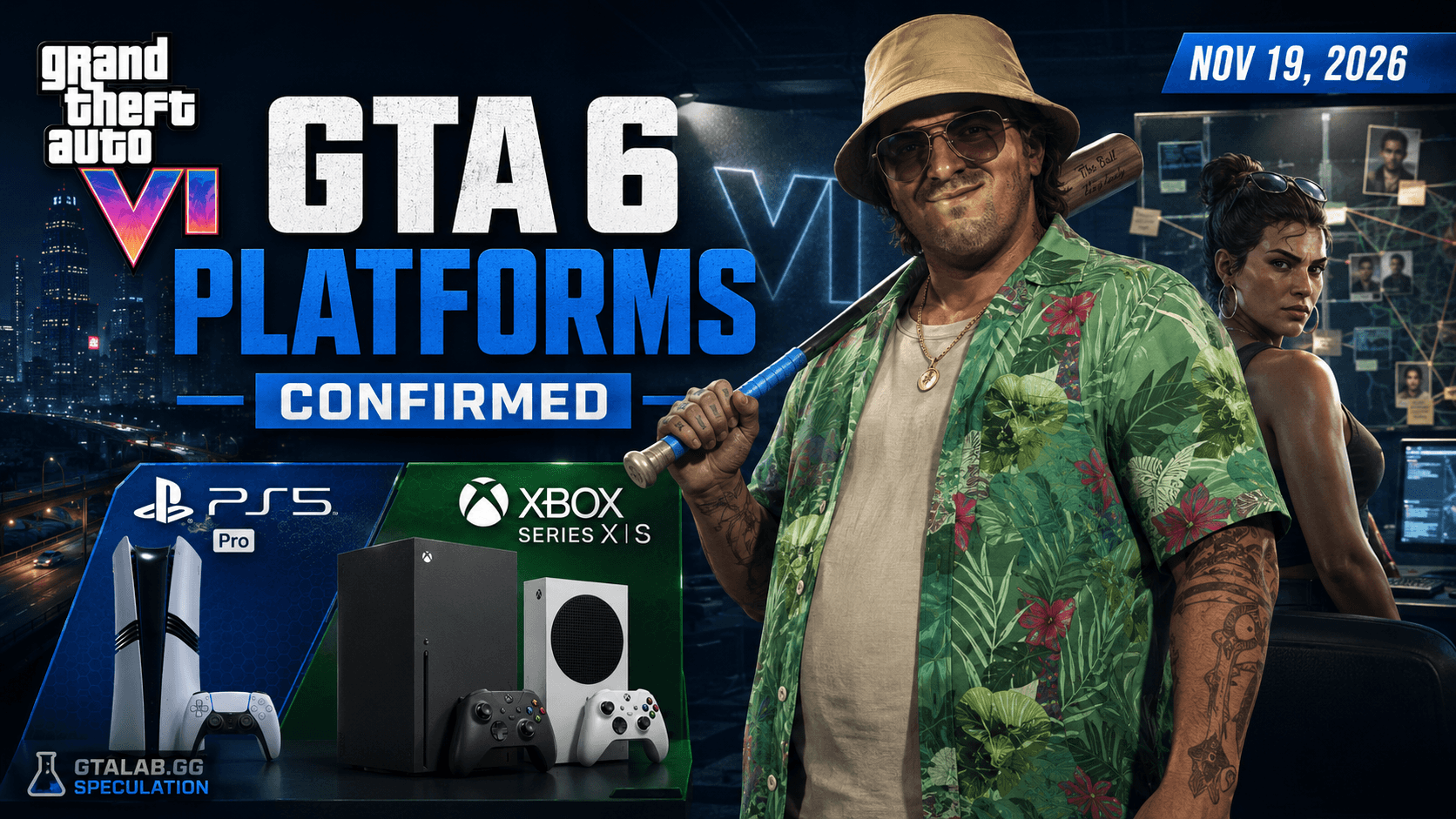 Lista de plataformas de GTA 6: todas las plataformas confirmadas (2026)