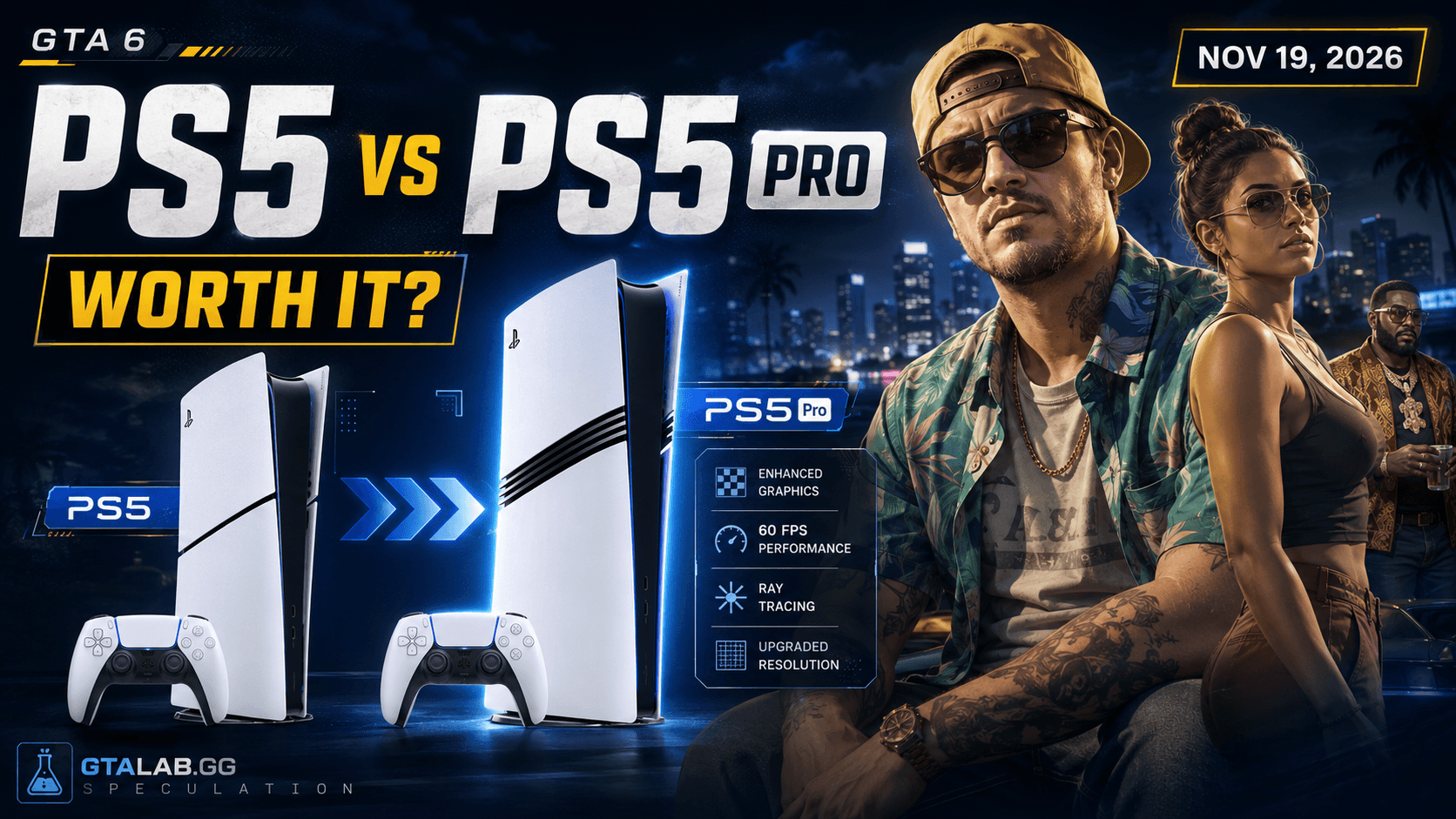 GTA 6 PS5 vs PS5 Pro:Proへのアップグレードは価値があるか?(2026)