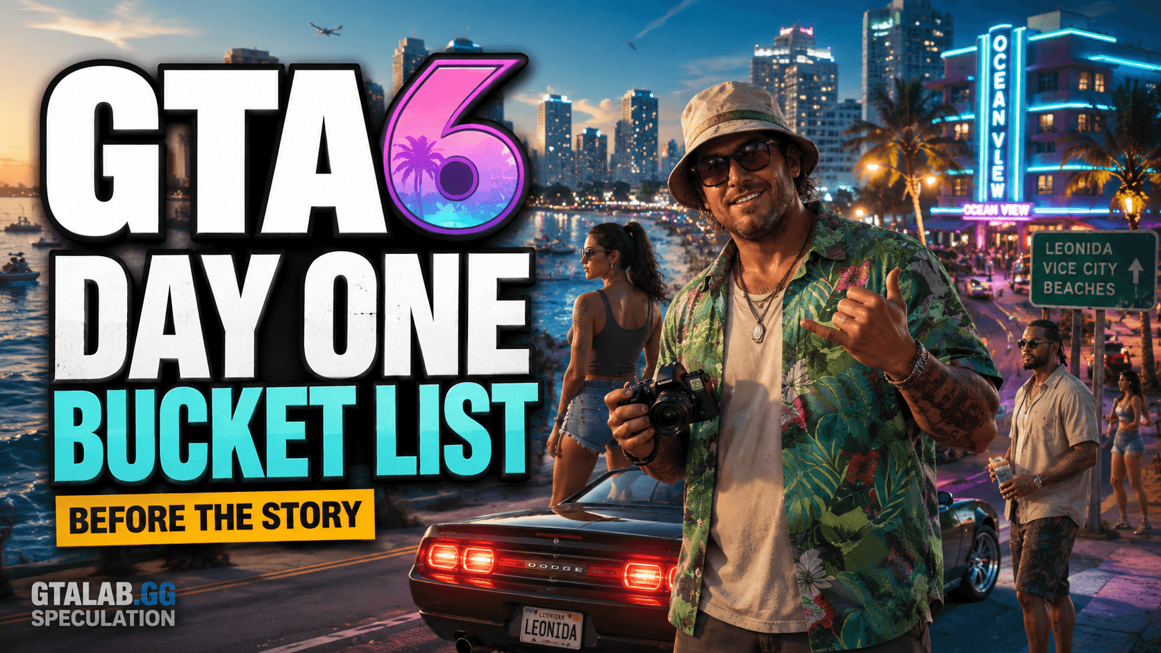 GTA 6 ローンチデイ バケットリスト: ストーリー前にやること(2026年)