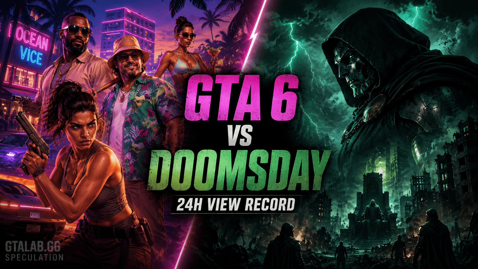GTA 6 Trailer Views Record vs Avengers: Doomsday — Los Números (2026)