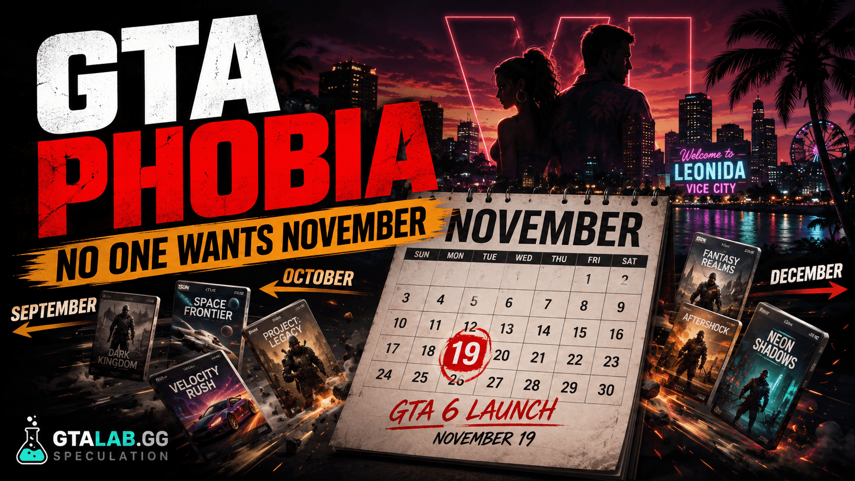 The GTA 6 Effect: Why Publishers Are Avoiding November Like a Dead Zone