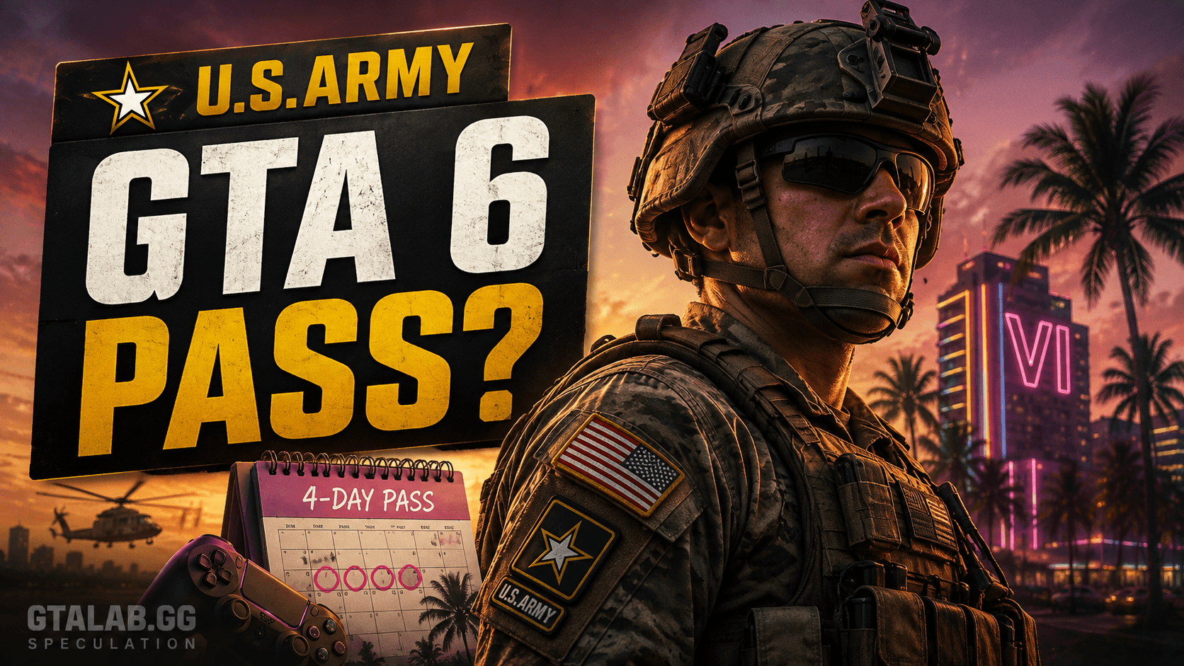 The U.S. Army Is Offering a “GTA 6 4-Day Pass” — This Launch Is Now Bigger Than Gaming