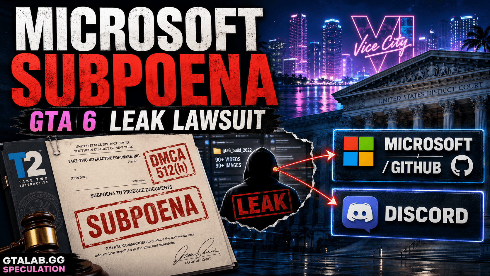 Take-Two Cita a Microsoft en Demanda por Fuga de GTA 6: El Panorama Legal Completo