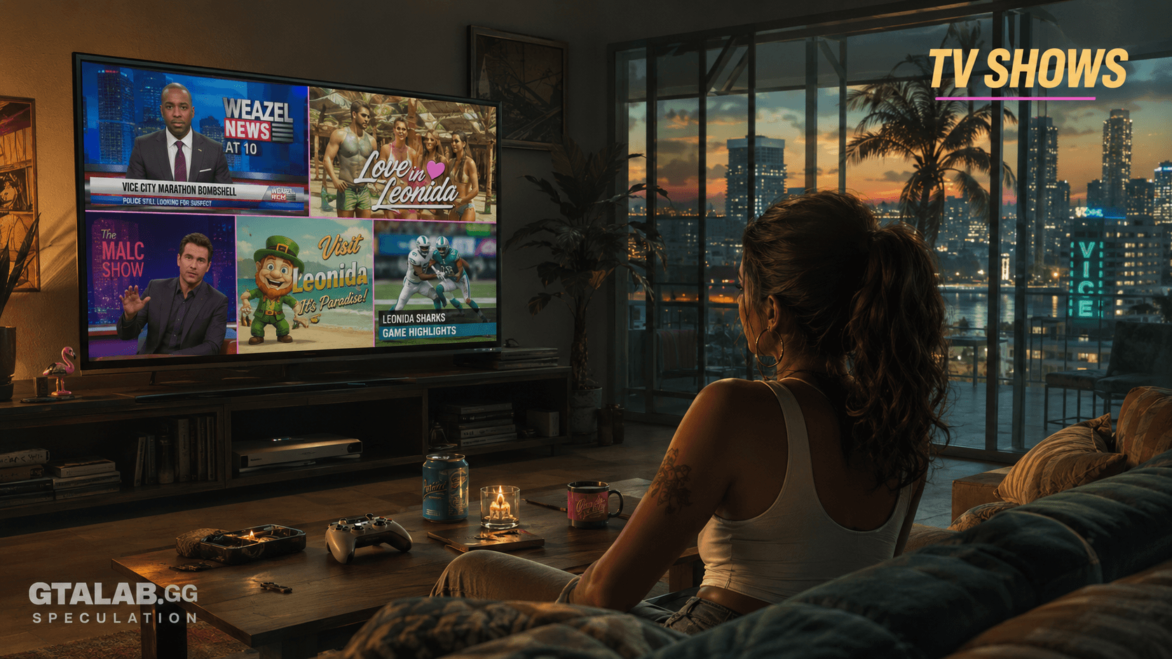 GTA 6 인게임 TV 쇼: 레오니다 내 록스타의 미디어 생태계