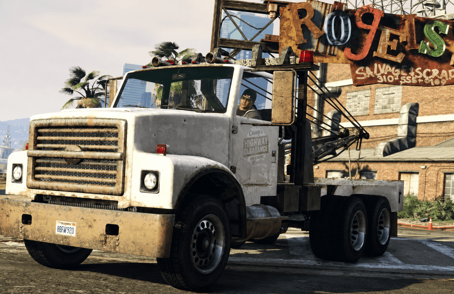 Tow Truck - Utility image 1 of 8 in GTA 6